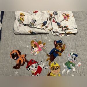 Pottery Barn Kids Toddler Paw Patrol Bedding Set